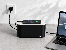 Napájacia lišta TRACER Zebra mobile ready 1.5 m (5 outlets + 2USB 2,1A)
